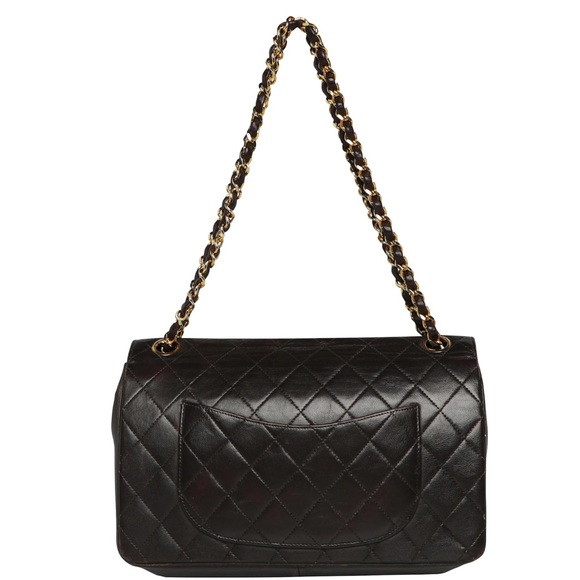 Vintage Chanel 2.55 Lambskin Leather Quilted Shoulder Bag - Picture 3 of 9